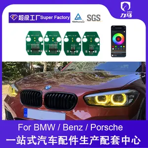 Suitable for BMW 1 Series 2015-2019 F20 F21 RGBCSL Daytime Running Lights Yellow RGB DRL Module Direct Plug-in