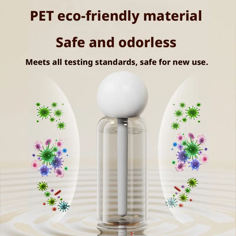 Large-Capacity Silent Humidity USB-Powered Humidifier with Plastic Body - Desktop, Home Use, Car Mounting Atomizer