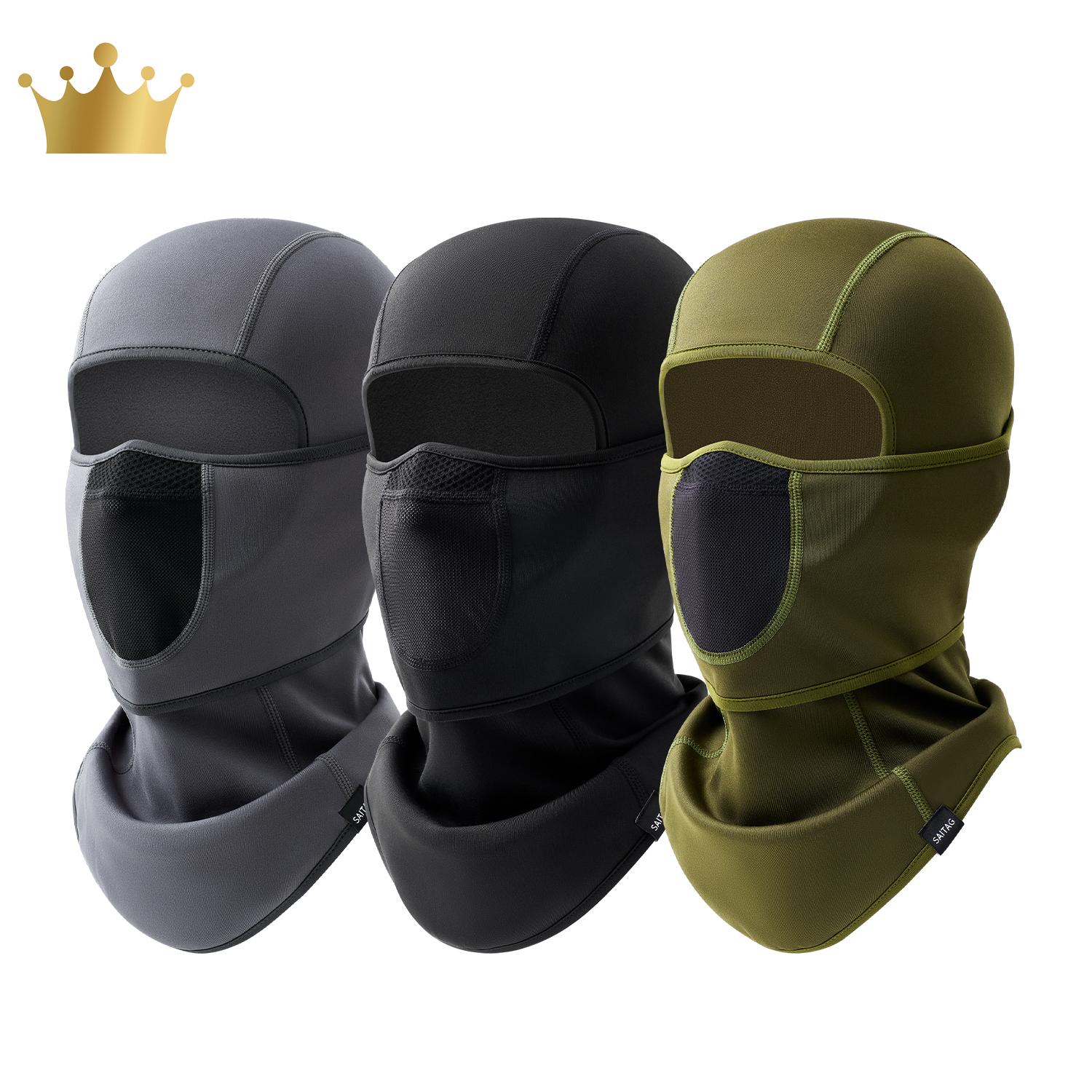 Balaclava Ski Mask, Warm Face Mask for Cold Weather, Winter Skiing, Snowboarding, Motorcycling and Ice Fishing, Winter Outdoor Essential Gear for Men #GLOBAL PICKS