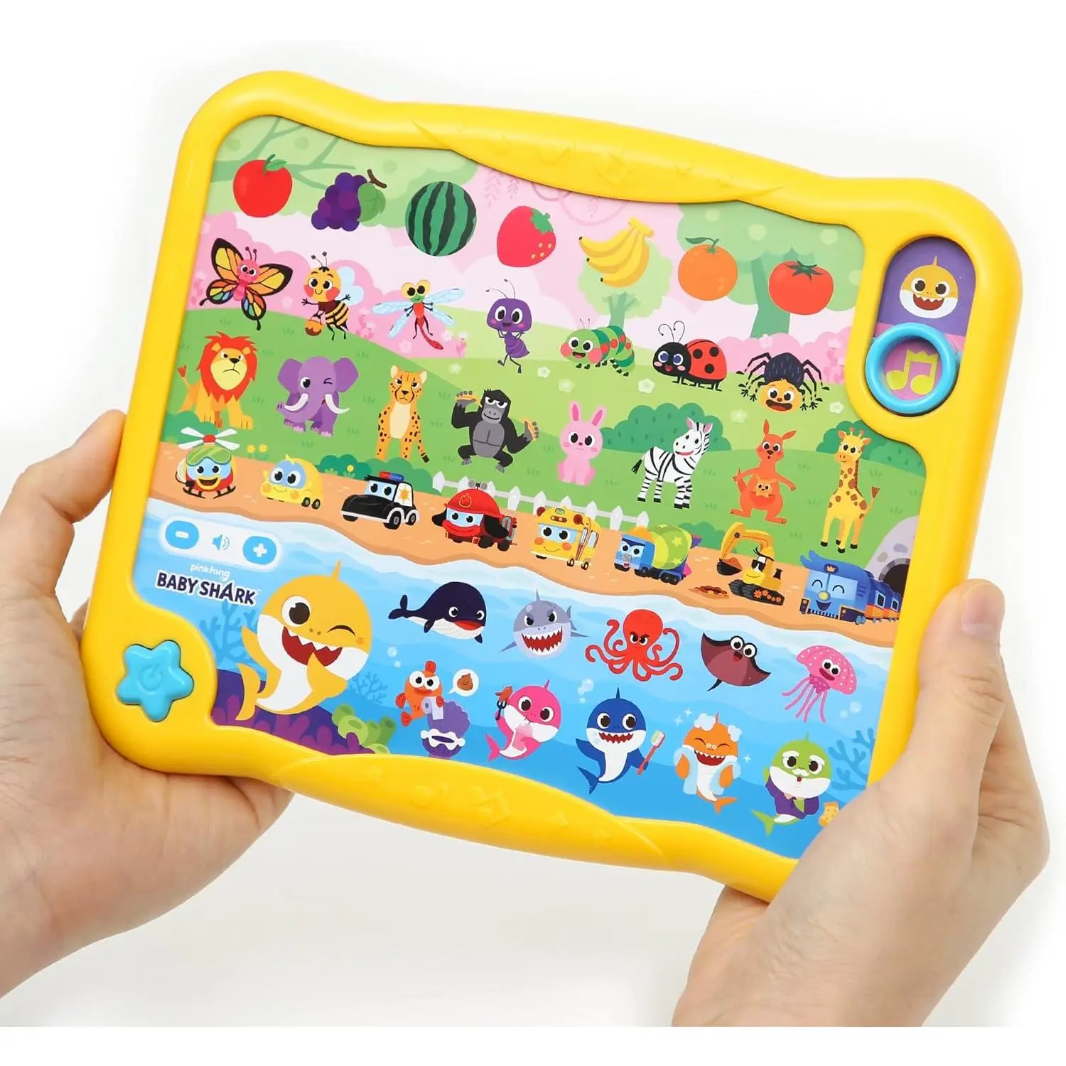 Baby Shark Sing & Learn Pad - Interactive Educational Sound Toy - Infant, Toddler