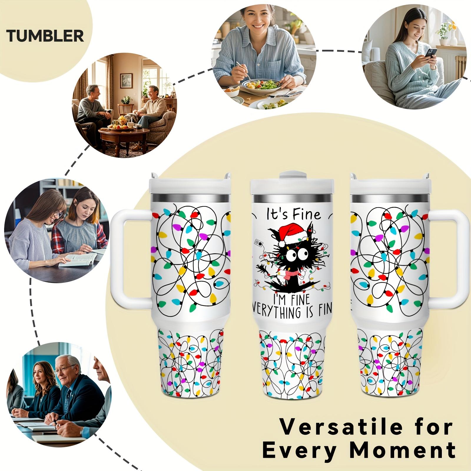 1 40 oz insulated sippy cup, Fun Christmas - Vacuum Coffee Mug with Double Stainless Steel and Handle - Perfect for Christmas, Thanksgiving and Valentine's Day, Local Warehouse, Easy Mug for Hot and Cold Drinks, Kitchen Essentials. 1 40 oz insulated sippy cup, Fun Christmas - Vacuum Coffee Mug with Double Stainless Steel and Handle - Perfect for Christmas, Thanksgiving and Valentine's Day, Local Warehouse, Easy Mug for Hot and Cold Drinks, Kitchen Essentials.