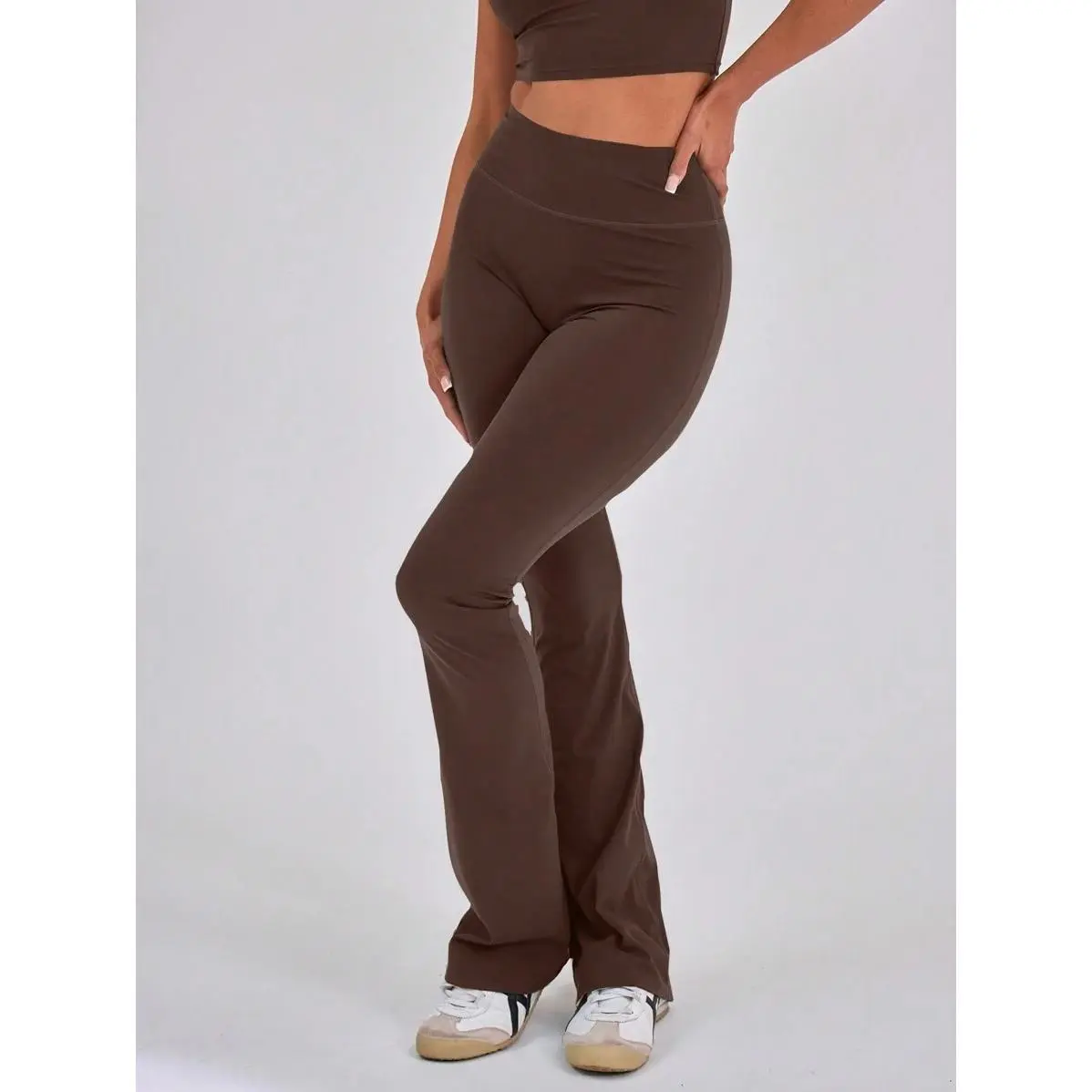 Musera Sport High Waisted Sculpt Flare Sports Leggings Only,Padel, Tennis, Pickleball Gym Fitness Winter