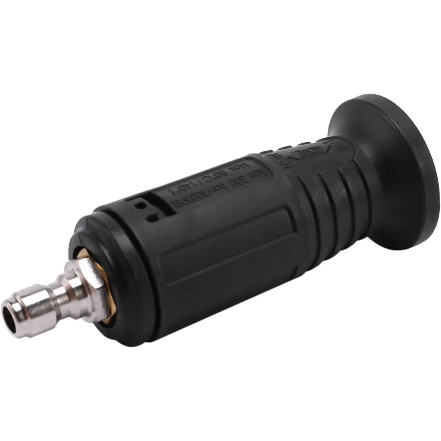 Washer Nozzle Tips with 1/4 Inch Quick Connect Plug Adjustable Downstream Soft Wash Nozzle Rotating  Turbo Nozzles for Portable Power Washer High  Cleaning Machine