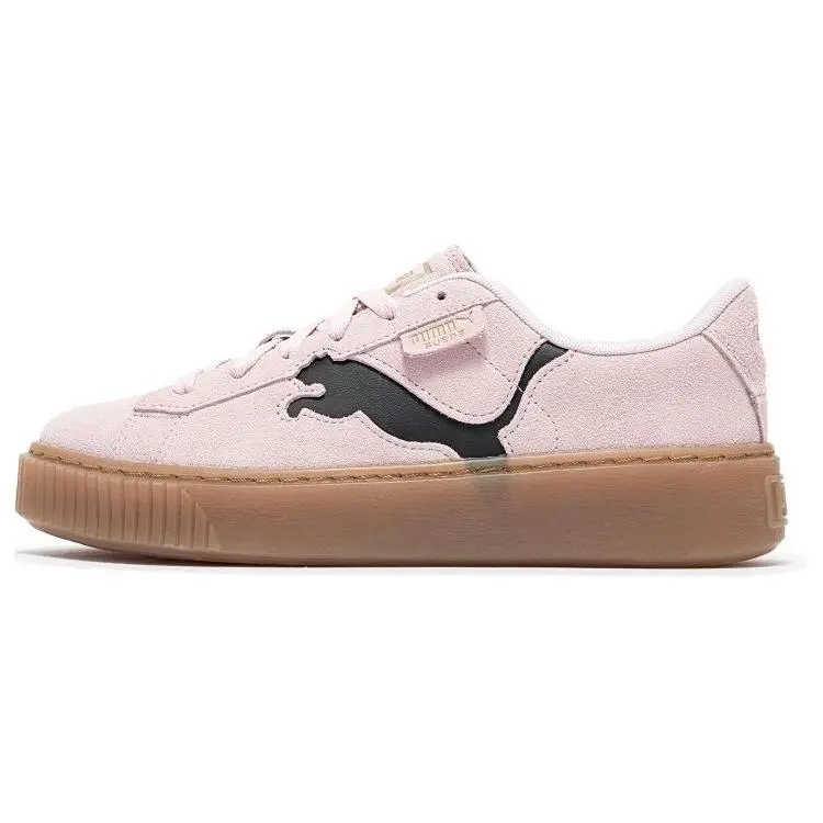 Puma Wmns Suede Platform 'Cutout - Pearl Pink Black' 397233-05