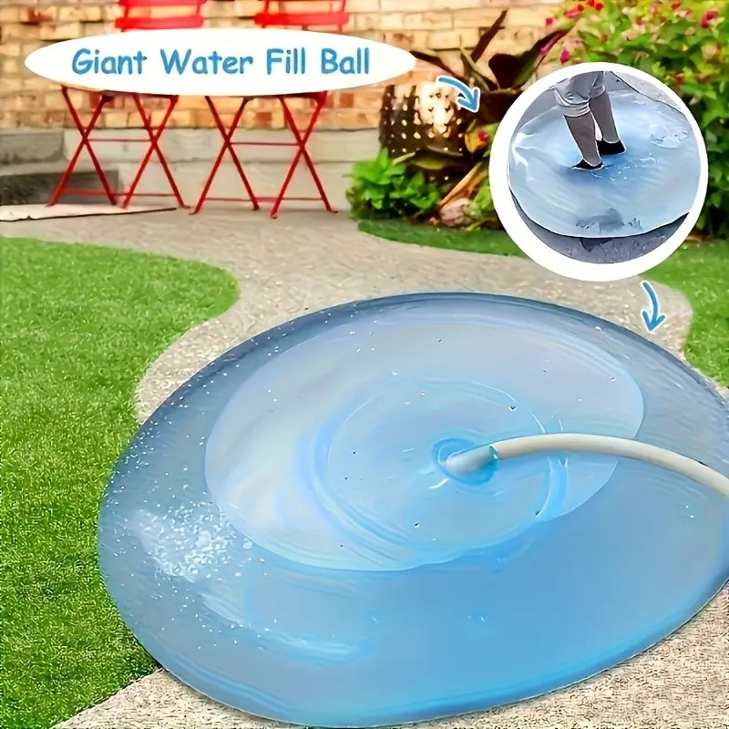 2/3 Thick Giant Water-filled Bubble Balloons, Suitable for Beach, Pool, And Garden Water Play, Leak-proof And Reusable, Preferred Water Balloons for Summer Parent-child Activities, Outdoor Team Building, And Party Entertainment