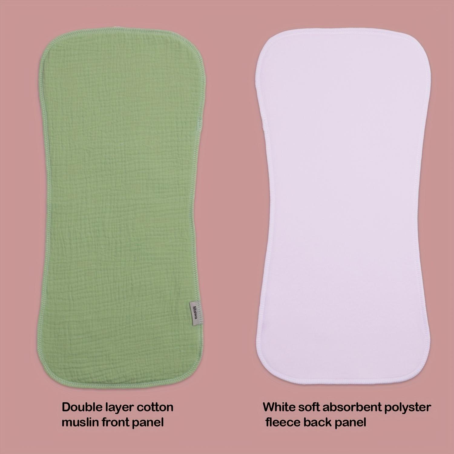 8 Pack Muslin Nursing Cloths – Soft Absorbent Baby Bibs & Towels, Breathable Drool & Spit-Up Cloths for Boys & Girls, Infant Feeding Essentials