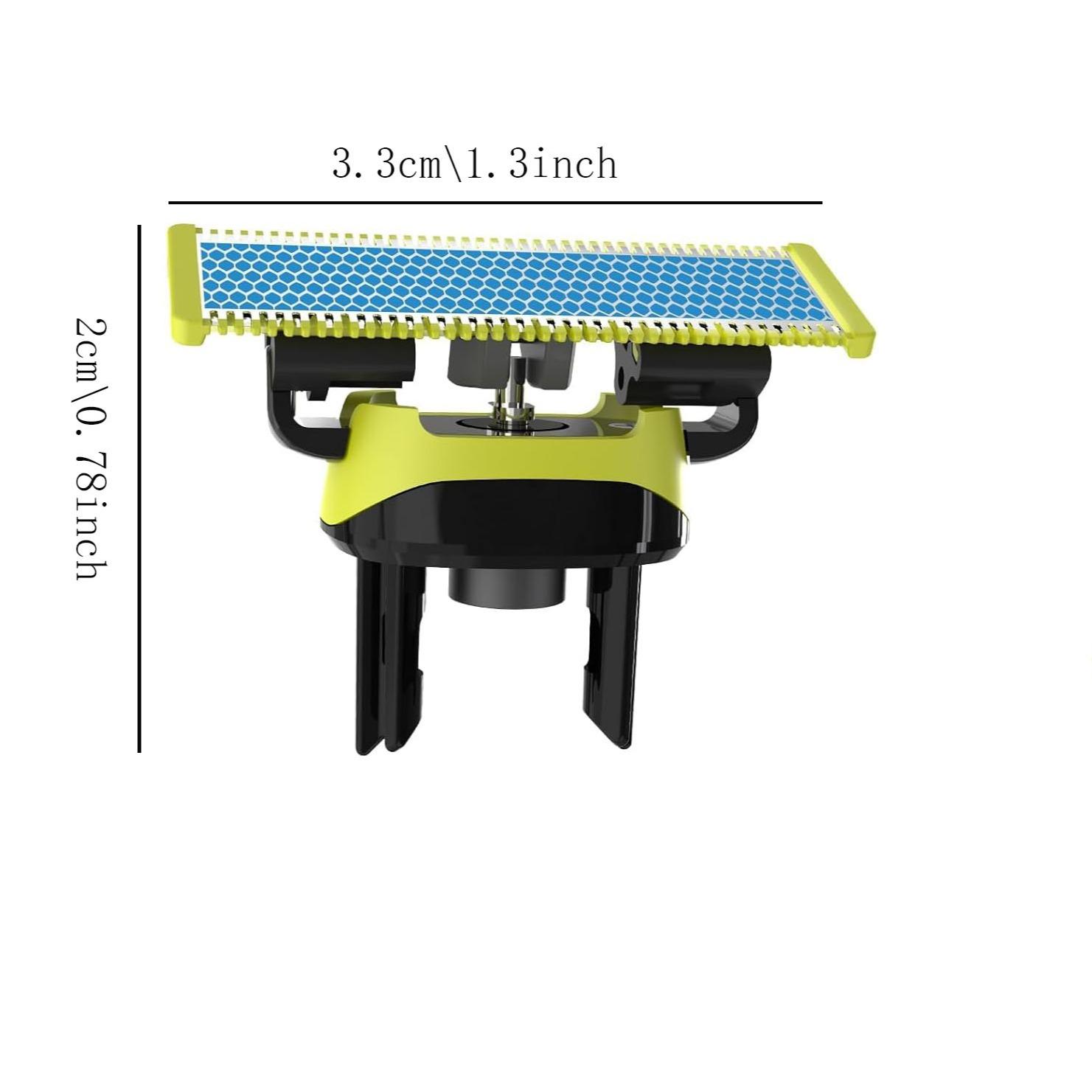 Electric Shaver Anti-friction Blade, T-shaped Replacement Blade for Norelco One Blade Handle and Trimmer, Trim, Edge & Shave, Barber Beard Shaver Kit Accessories, Barber Shaver Equipment, Shaving Products, Beard Hair Shaver, Rechargeable Shaver Kit