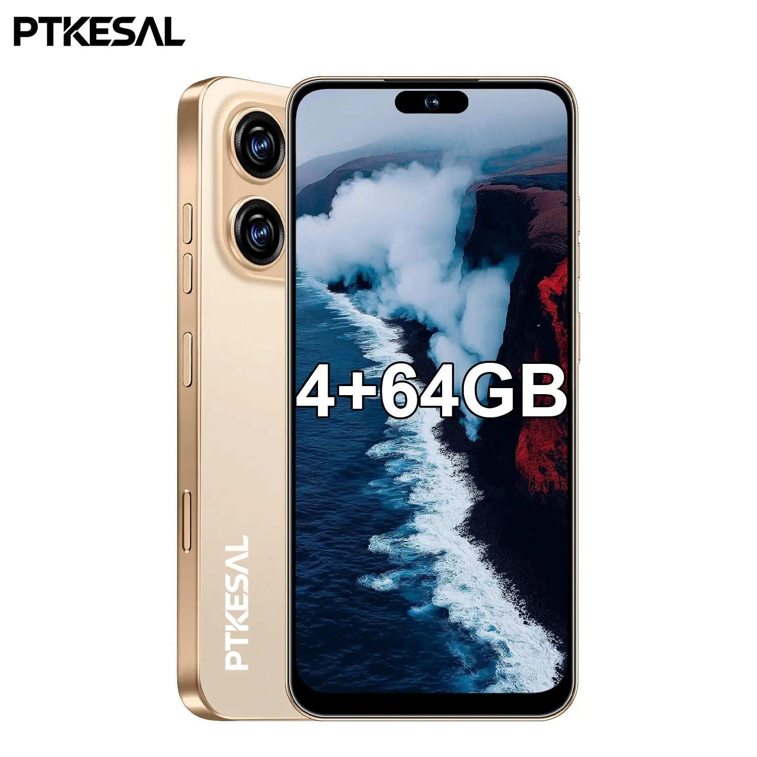 Ptkesal Global Unlocked 4g 16 Pro Max, 6.93-Inch Screen, 4+64GB RAM, Bluetooth-compatible WiFi, Android 10.0, 5+13mp Camera, 8-Core Processor, 4100mah Battery