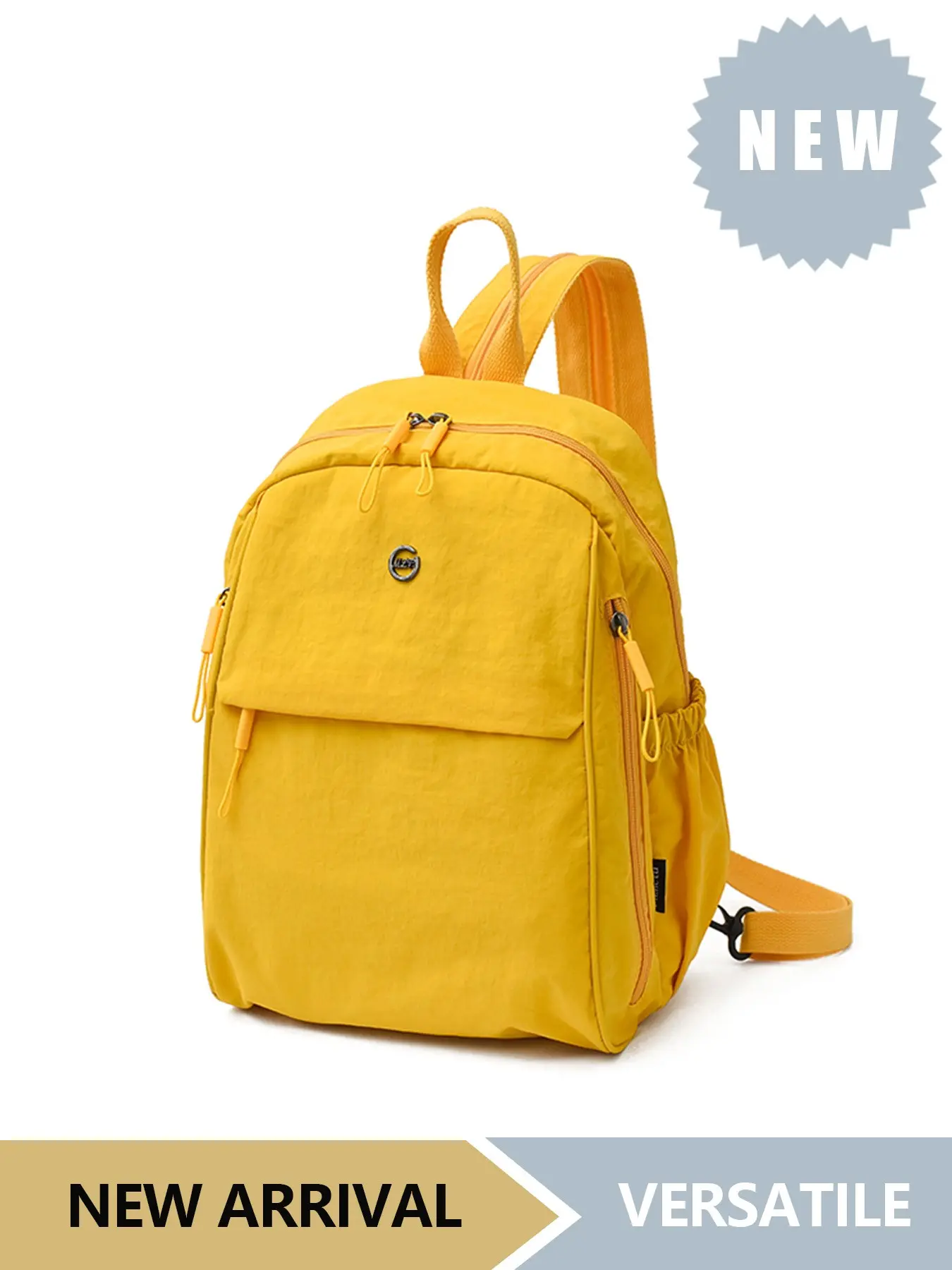 2026 Trendy Mini Stylish Backpack for Women, Lightweight Nylon Casual Daily Daypack with 2 Ways to Wear, Compact Commute Rucksack, Cute Small Travel Backpack Ideal for Daily Commuting, College Classes, Shopping