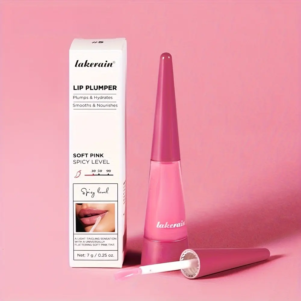 Lip Plump Liquid Lip Moisturizing Oil - Moisturizing and Glossy Lips, Non-dry, Non-sticky, Long-lasting Moisturizing and Moisturizing, Easy To Use, Suitable for All Skin Beauty Essentials | Glossy Effect Lipstick | Moisturizing Lip Oil