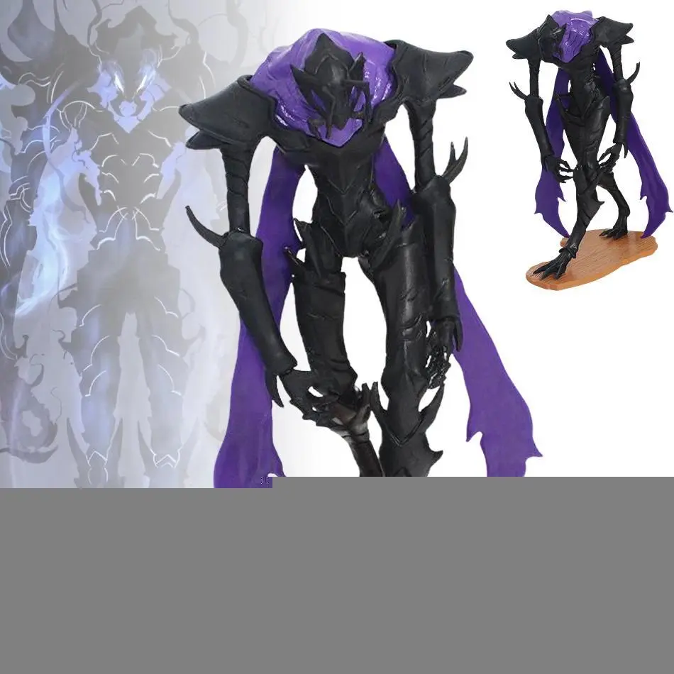 17-21CM Solo Leveling The Bloodred Knight Yggdrasil Beru Ant King Figure Standing Pose Statue Lgris Action Figure Model Gift
