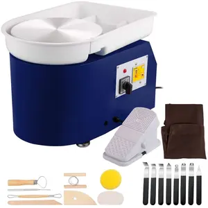 VEVOR 25cm Pottery Wheel Pottery Machine For Ceramic Work Ceramics ClayHoliday gifts