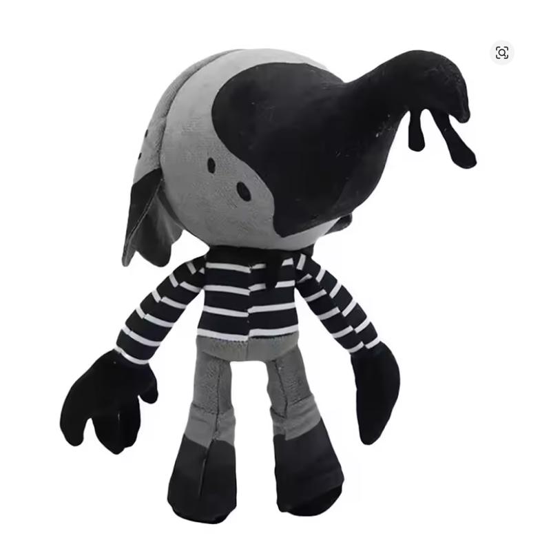26cm Dandy’s World Plush Twisted Blot Plush Toys Game Peripheral Figure Blot Dolls Birthday Gifts Toys for Kids Room Decor