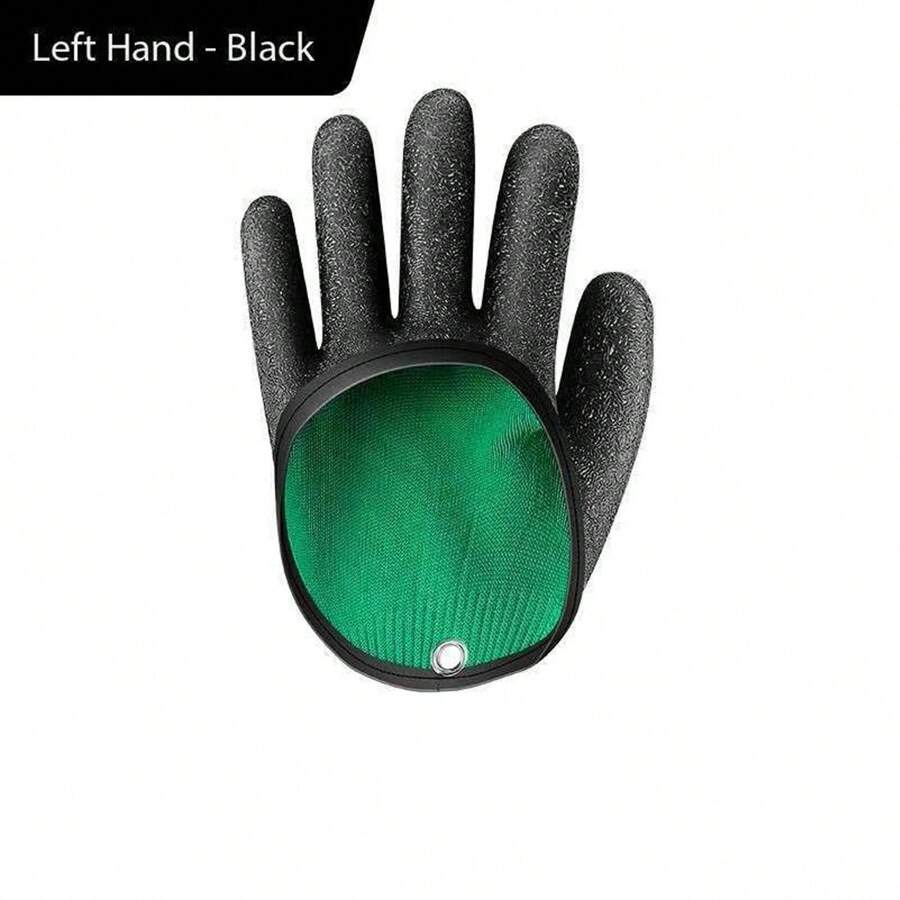 Fishing Gloves - Professional Anti-Slip Catch Fish Gloves,Puncture Proof Ice Fishing Glove For Handling,Catching,Cleaning,Hunting,Fisherman Fishing Accessories