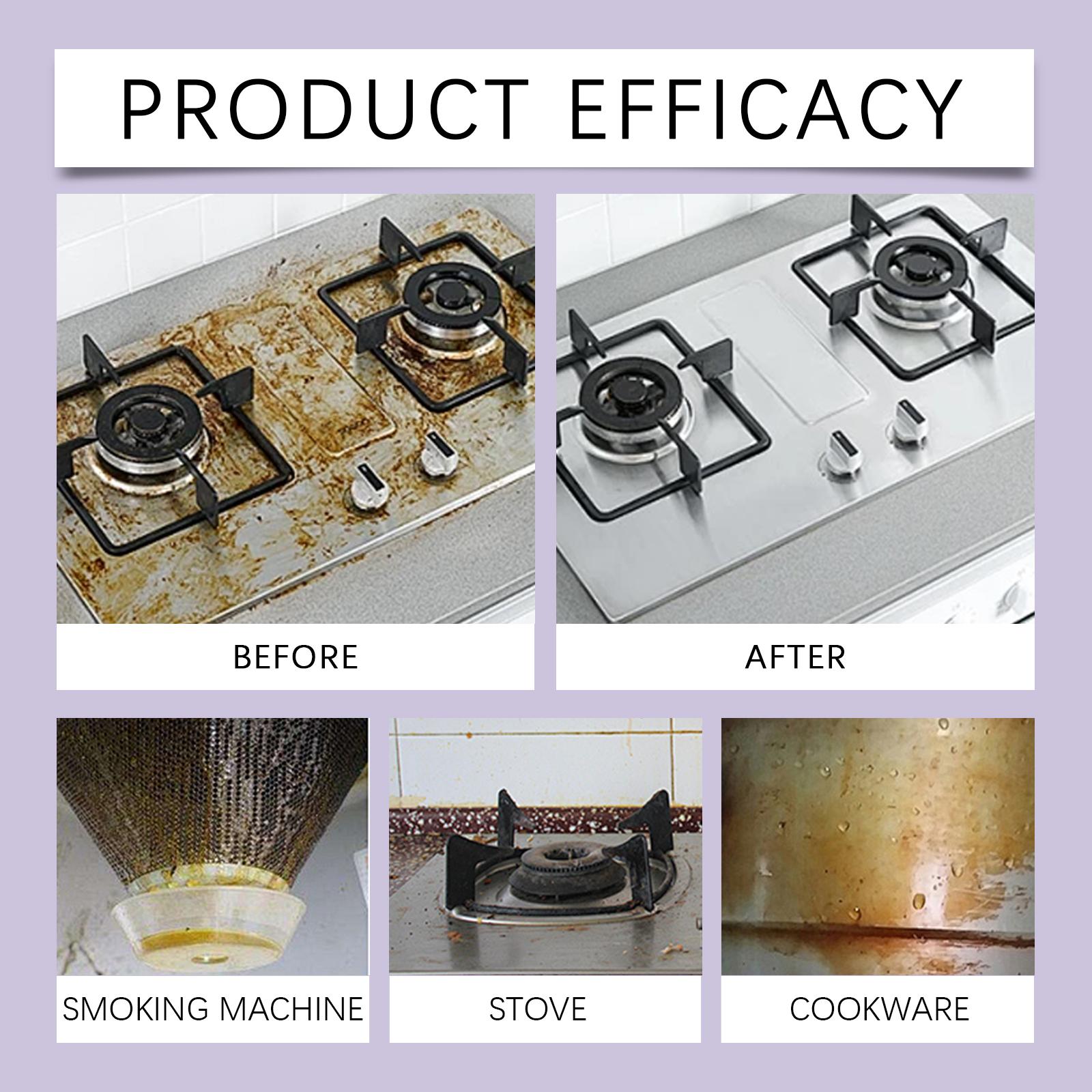 Jaysuing Multi-Purpose Cleaner Clean Oil Remove Stains Kitchen Bathroom Clean Multi-Purpose Cleaner