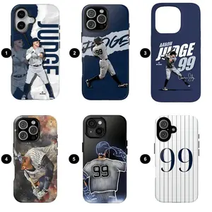 A-Aaron J-Judge New York #99 Phone Case Baseball Fan Design Designed for iPhone 11-17 Pro Max/Plus & Samsung Galaxy S23-S25 Shockproof Protective Cover Sports Fan Gift