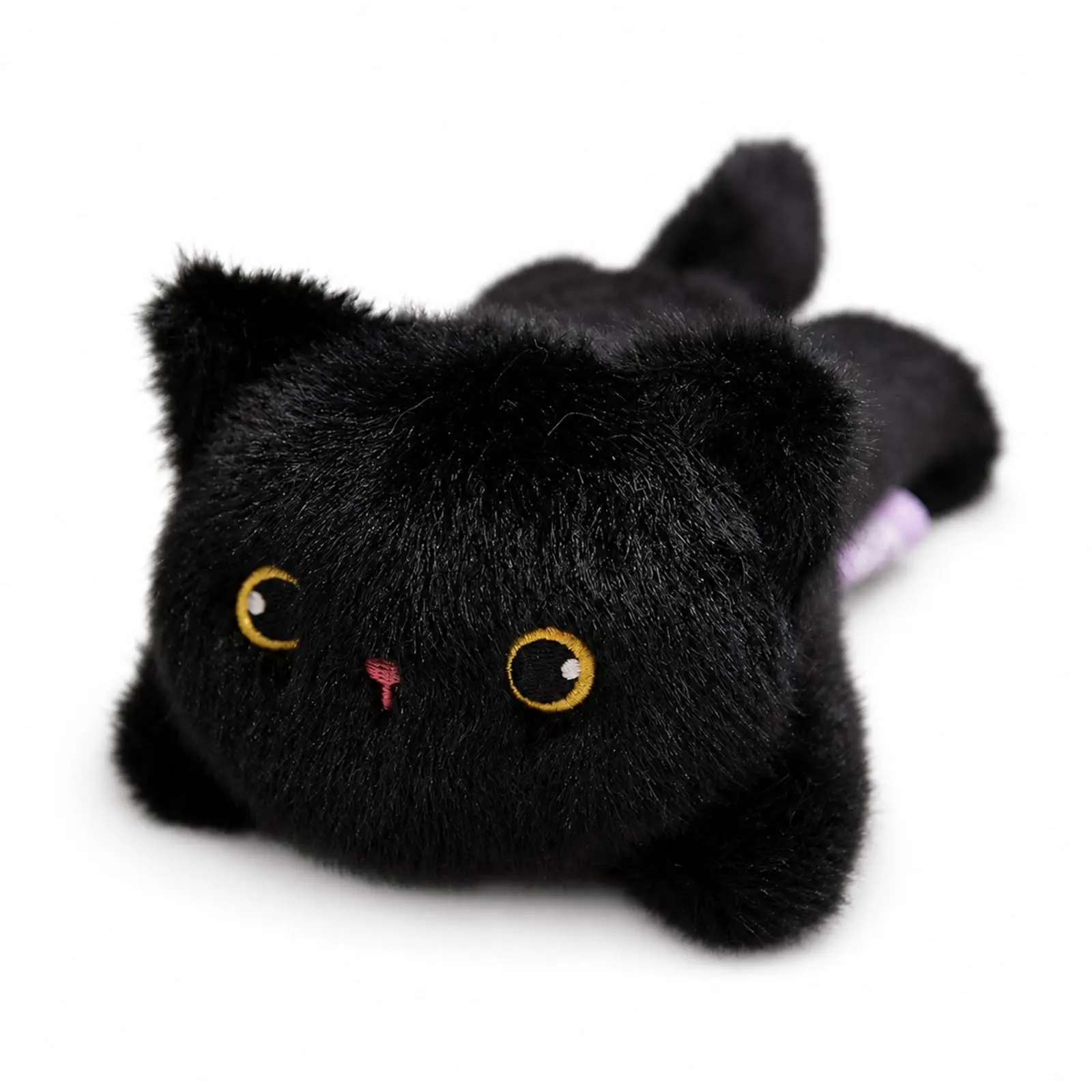 Magnetic Plush Cat Car Decor, 14cm Kawaii Stuffed Animal Ornament for Car Exterior, Cute Magnetic Decoration for Dashboard, Side Mirror, Refrigerator, Locker, for Cats Lovers, Car Decorations