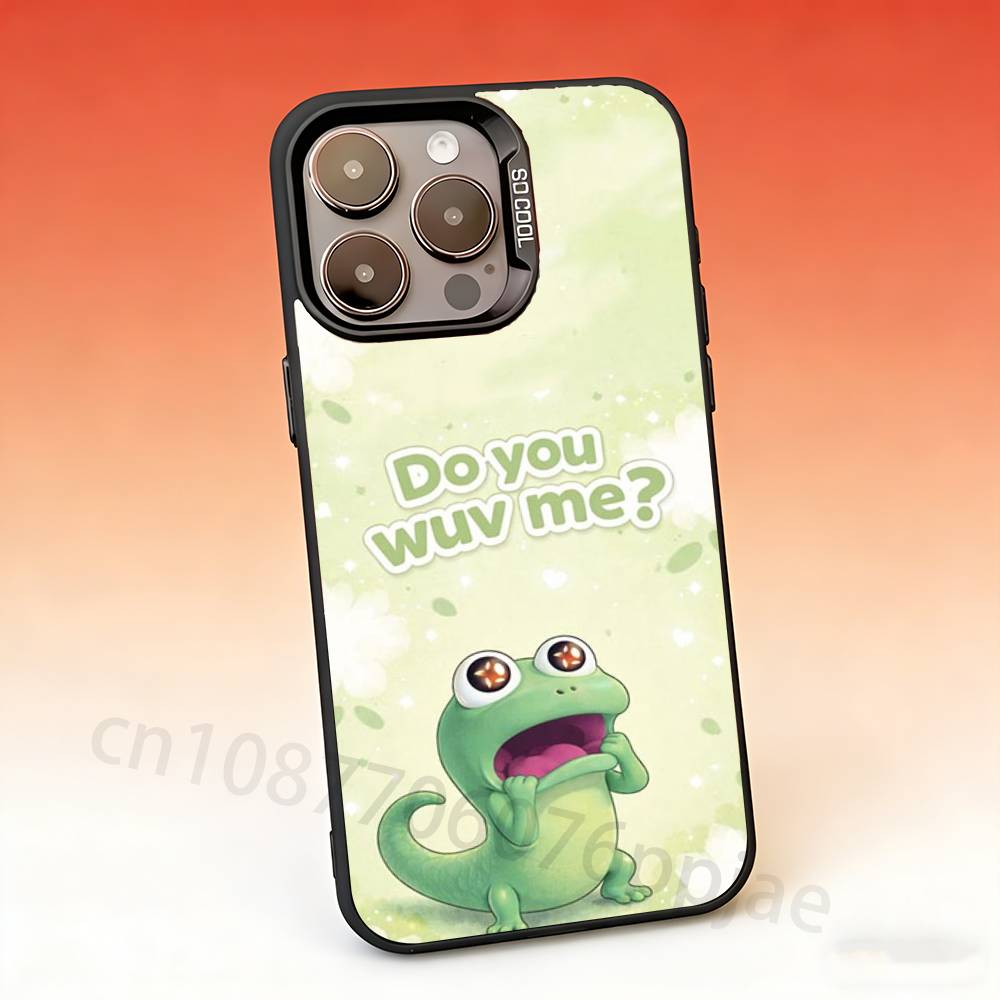 Tom Lizard Phone Case For iPhone 17,16,15,14,13,12,11,Pro,Max,Plus,Mini, Anti Fall Matte Hard Bumper
