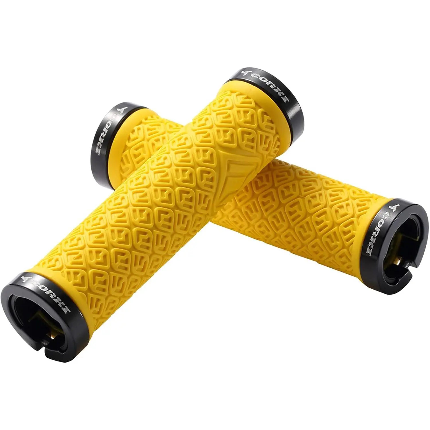 Mountain  Grips,Double Lock  Locking  Handlebar Grips for MTB,Downhill