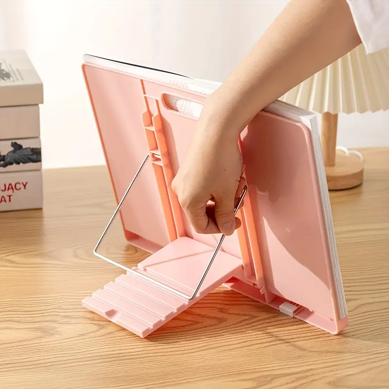Reading Rack, Book Stand, Tablet Stand, Multifunctional Easy Adjustable