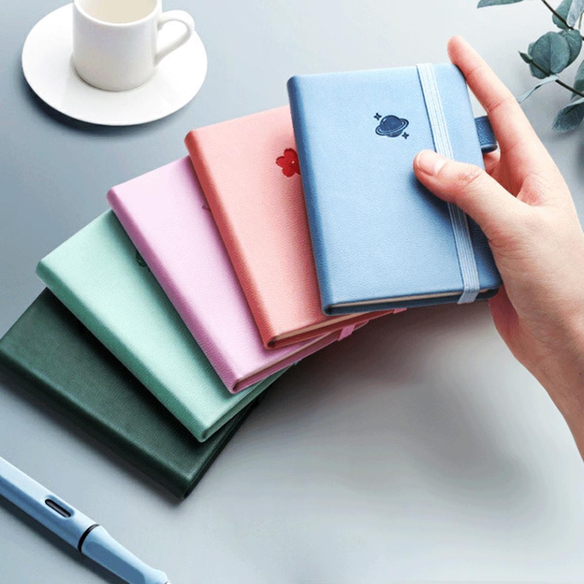 Portable A7 Pocket Notebook, Small Mini Notepad, Handheld Word Journal, Carry-Anywhere Diary, Travel Diary Notebook, Essential Writing Companion
