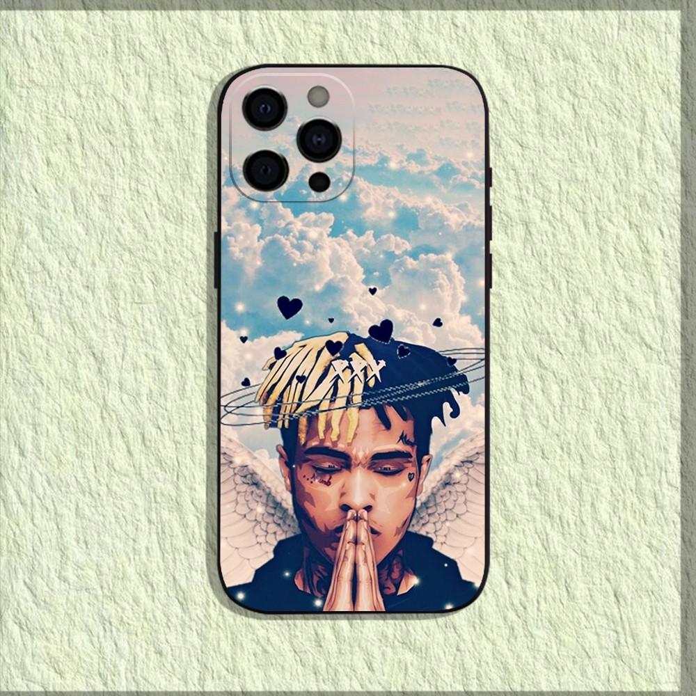 Rapper X-XXXTentacionS Phone Case For iPhone 17 16 15 14 13 12 11 Pro Max Mini  Plus 16E Shockproof Non-Slip Soft Cover