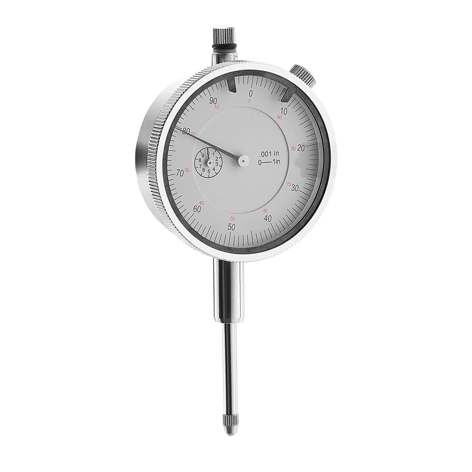 Dial Test Indicator, 0.001 inch Accuracy, 0-1 inch Measuring Range, Easy to Read Large Dial, Professional for Internal Diameter Measurement, Runout Detection, Flatness Inspection