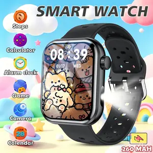 New Smart Game Watch, Features Camera, Album, Games, Calculator, Calendar, LED Light, Perfect Holiday Gift for Kids