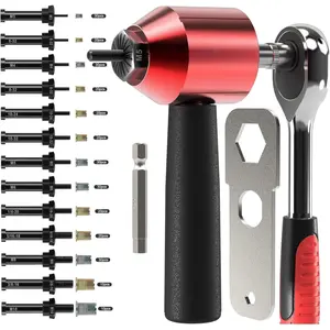 Rivet Nut Drill Adaptor Tool Kit Contains 290 Rivet Nuts and 13 mandrels