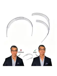 Adjustable PVC Shirt Collar Stiffener Inserts, Anti-Curl Collar Holder Guards, Unisex Formal Business & Daily Office Accessories