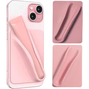 2-in-1 Self-Adhesive Cellphone Stand & Accessory Pocket - Universal Portable Mount, Hands-Free Viewing Holder for Daily Phone Use, Accessories