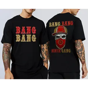 100% Cotton Double-Sided BANG BANG NINER GANG Tee, Perfect Game Day Gift for 49ers Fans! #   TikTokShop. #   TikTokMadeMeBuyIt. #   ViralTees #   TrendyTees