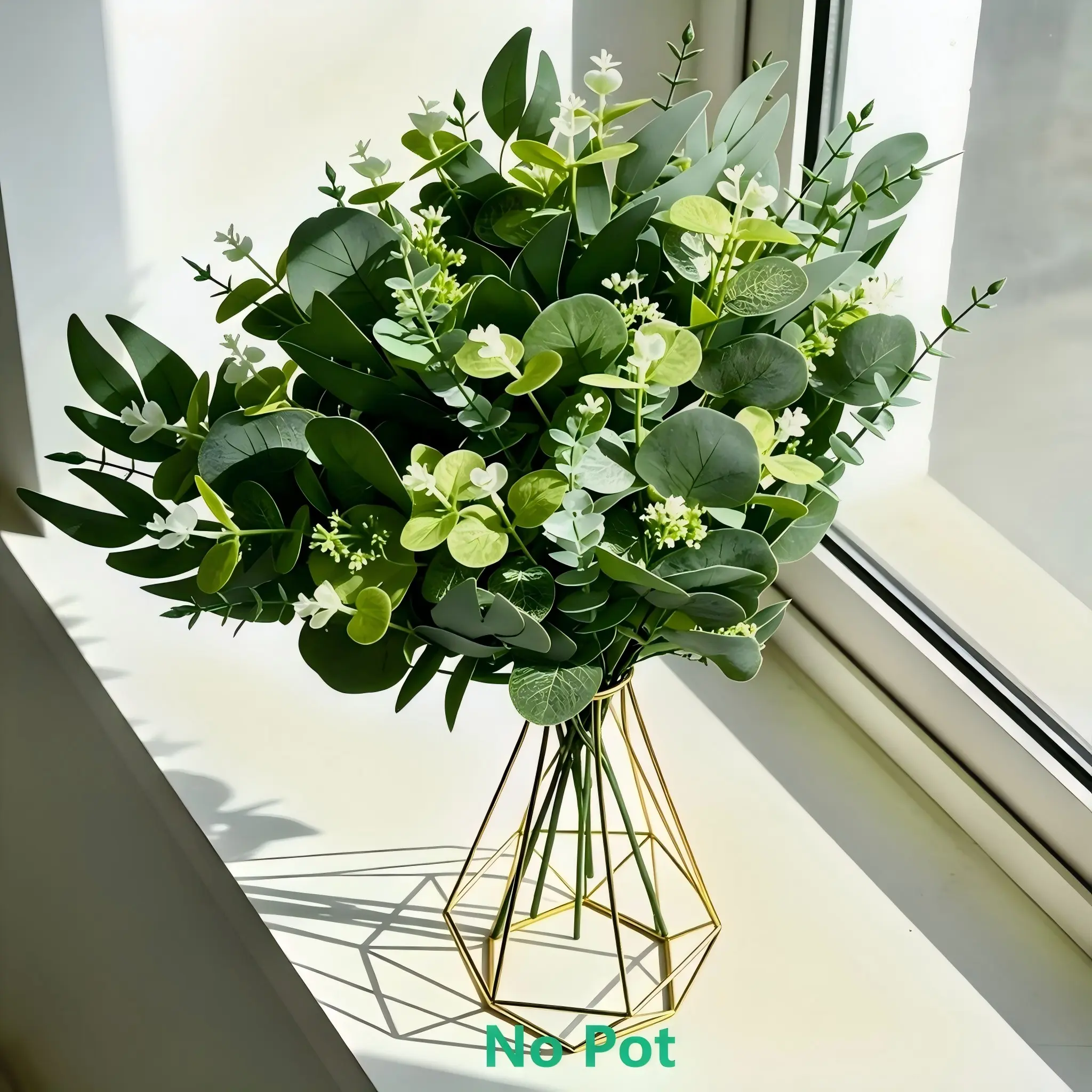 40-Piece Artificial Greenery Set, Ideal for Spring DIY Floral Decor, Wedding Venue, Home Decoration, Valentine's Day, Mother's Day Bouquets