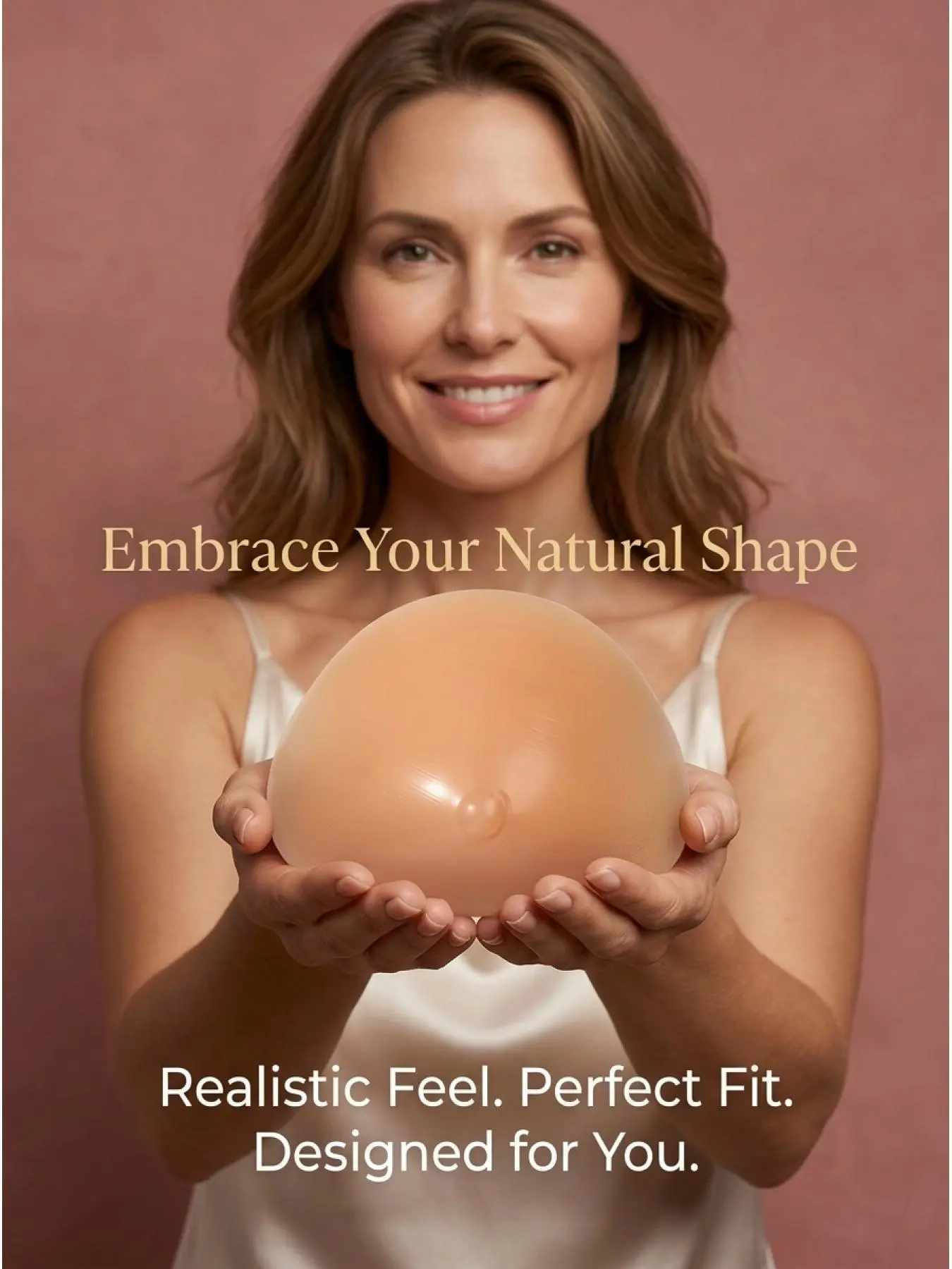 1pc of women's prosthetic breasts, fake breasts, fake chests, silicone breasts, women's underwear accessories, small chest and flat chest enlargement, underwear breast pads, body padding, soft and realistic, Boob Inserts, Bra Accessories