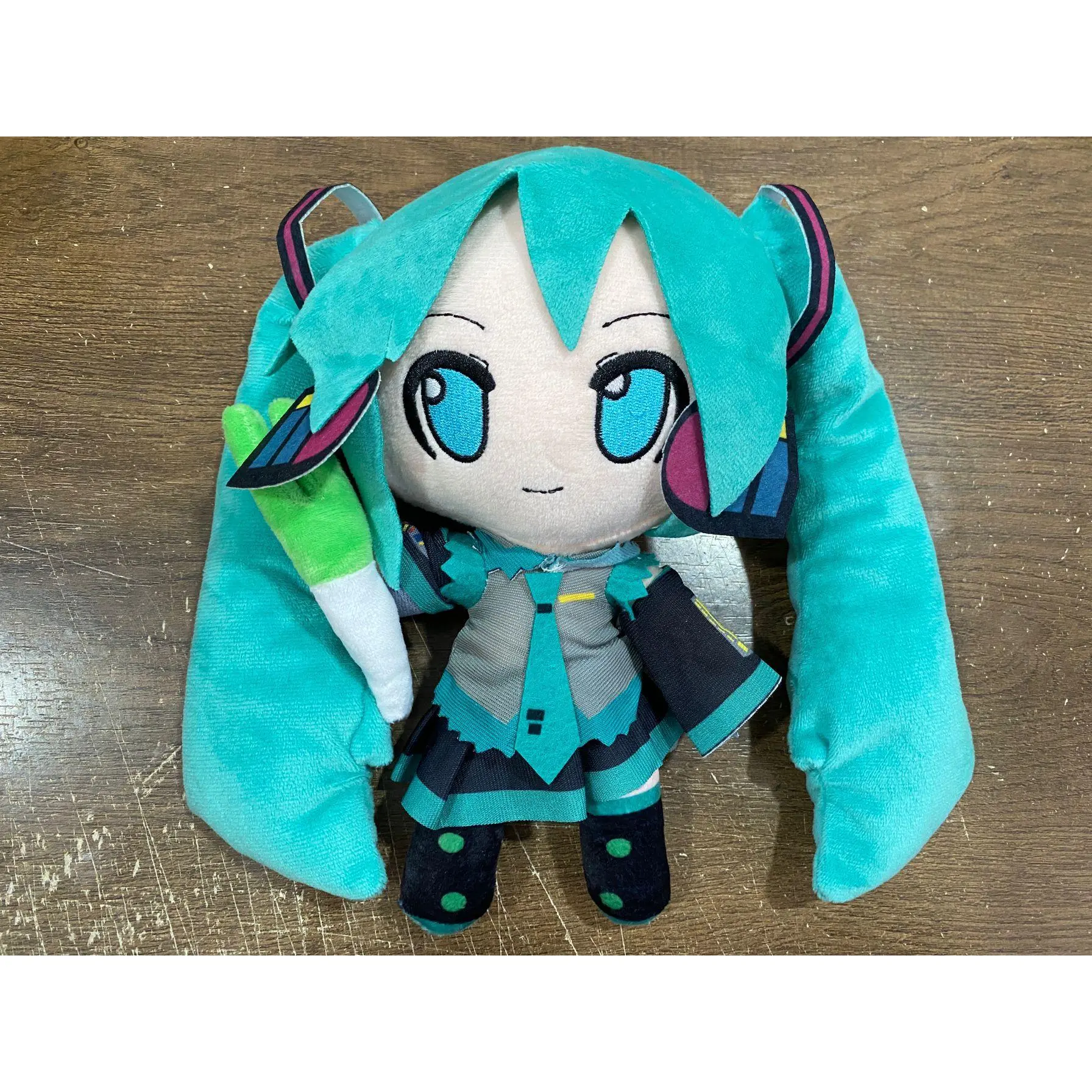 24.5cm Hatsune Miku Plush Fuwafuwa Anime Kawaii Cute Cool Toys Dolls Plush Room Car Desk Decoration Birthday Gifts For Fan