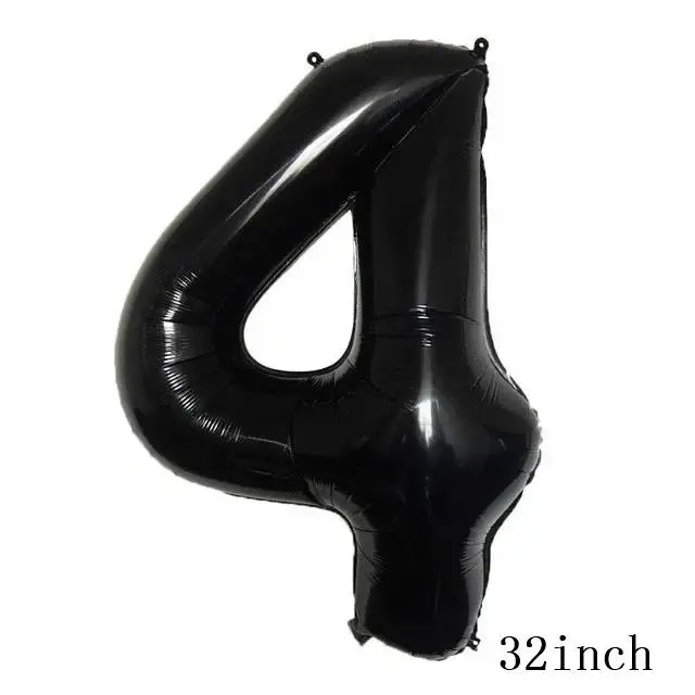 1pcs 32inch Number-4
