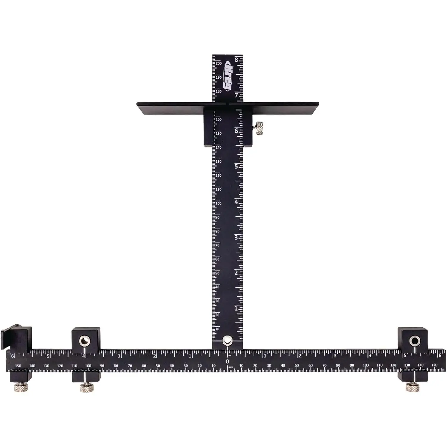 Cabinet Hardware Jig Pro - Install Hardware with Accuracy - Precise Knob & Pull Installation - Adjustable Drill Guides & Reversible - KHI-XLPULL