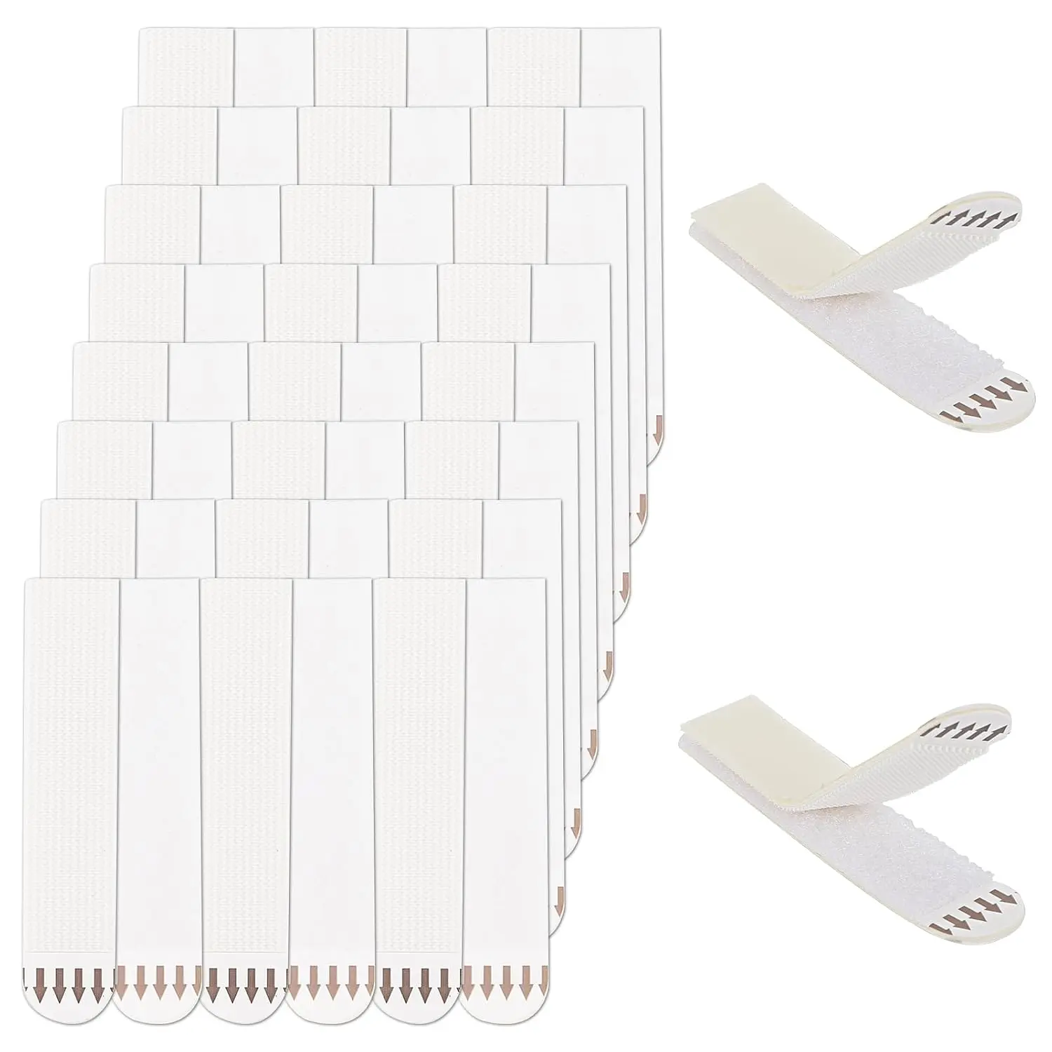 Heavy Duty Large Picture  Strips, 24-Pairs (48 Packs) Adhesive Picture Hangers, No  Wall Hanger Without , Poster Hanger Strips, Picture  Hooks for Wall Decoration