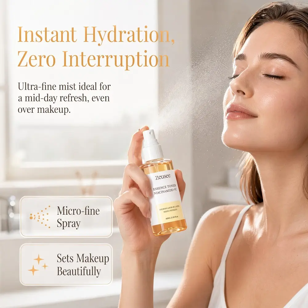 YUVK Hydration Essence Mist Infused with Alpha Arbutin, Niacinamide  Hyaluronic Acid60 ML