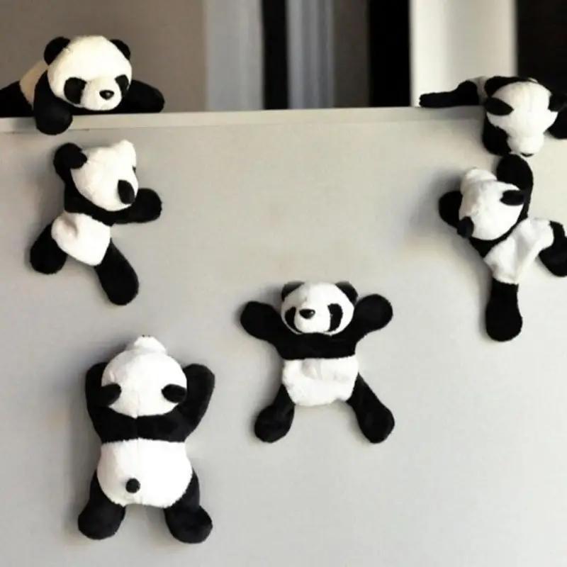 Cute Cartoon Panda Refrigerator Magnet, Fridge Magnets, Magnetic Sticker for Refrigerator, Kitchen Accessories For Refrigerator Decoration