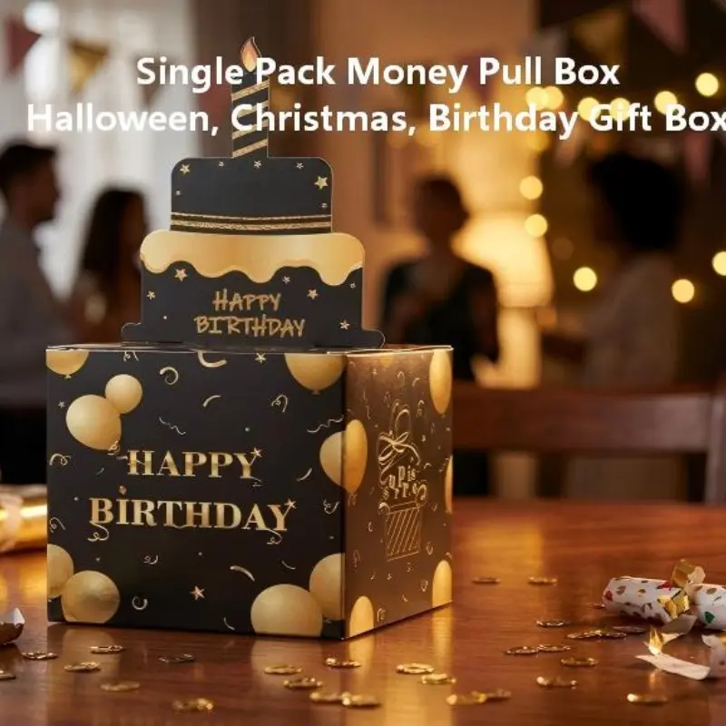 Money Box Gift Set for Birthday, Halloween, Christmas, Back-To-School Season, Perfect Present for Any Occasion, Stylish and Practical Design