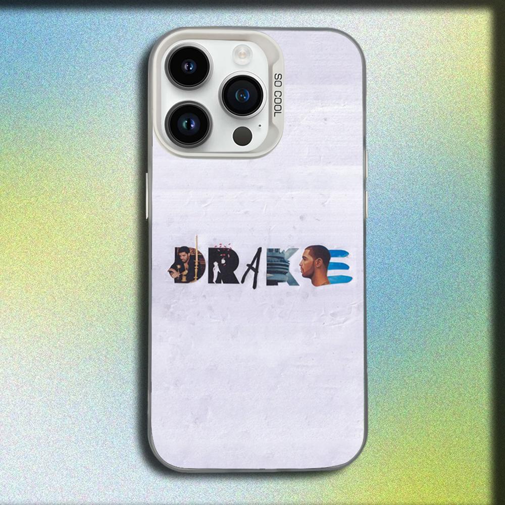 Funny Singer D-Drake Rapper Phone Case For iPhone17 16,15,14,13,12,11,Mini,Pro,SE,MAX White Matte Shockproof Cover