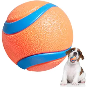 Dog Ball Fetch Ball Bite Resistant Mental Stimulating Toy Interactive Jumping Ball Pet Supplies for Indoor Outdoor