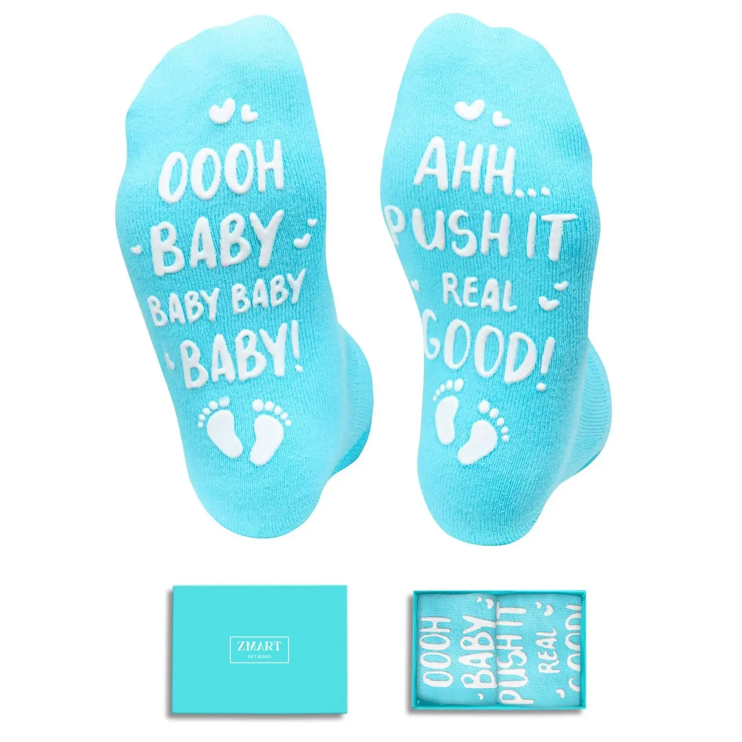 Zmart Pregnancy Gifts for Pregnant Women, Socks for Pregnant Wife Expecting Mom, Presents for First Time Moms