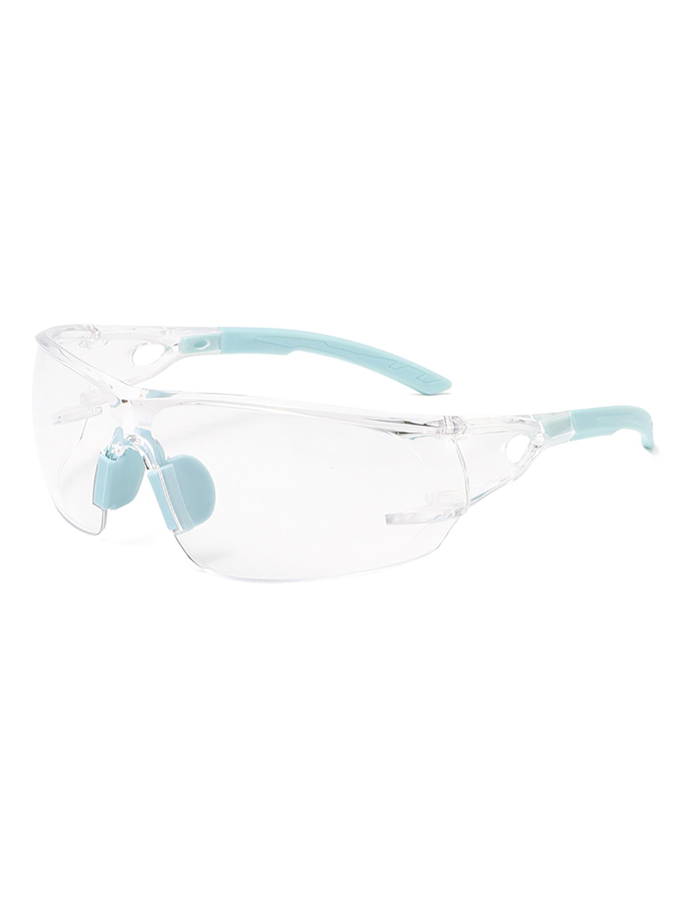 Fashion Goggles with Clear Lenses, Anti-scratch Protection Eyeglasses for Men and Women, Ideal for Daily Use and Outdoor Activities