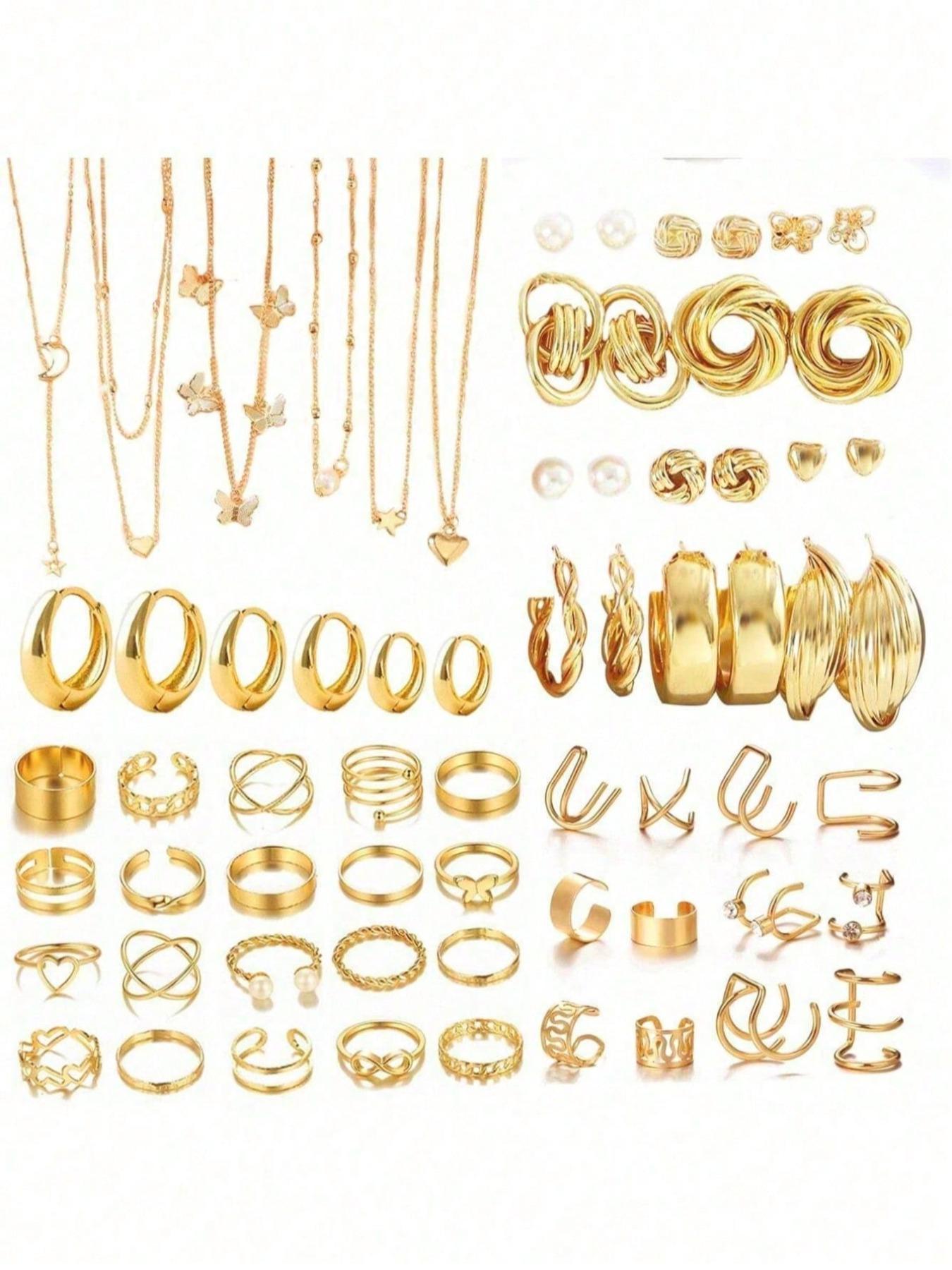 Women's Elegant Vintage Matching Jewelry Set, Fashion Jewelry for Party, Trendy All-match & Exquisite Jewelry for Birthday Gift