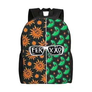 Ferkso Fede Singer Backpack--Casual style with a single compartment design, soft and elegant aesthetics, essential for casual weekends and daily use (no power required)