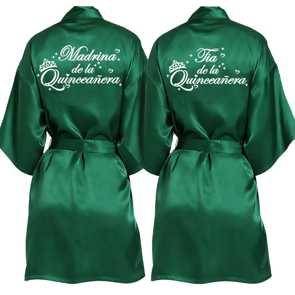 2 Pcs Elegant Quinceañera Celebration Gown Mis Quince Años Robe Girls 15th Anniversary Bathrobe for Birthday Party