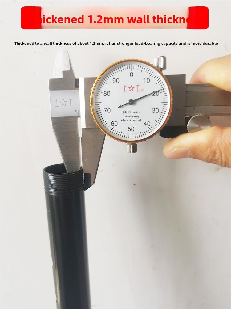 Four-legged aluminum alloy cane for the elderly, cross-border retractable lightweight universal walking aid