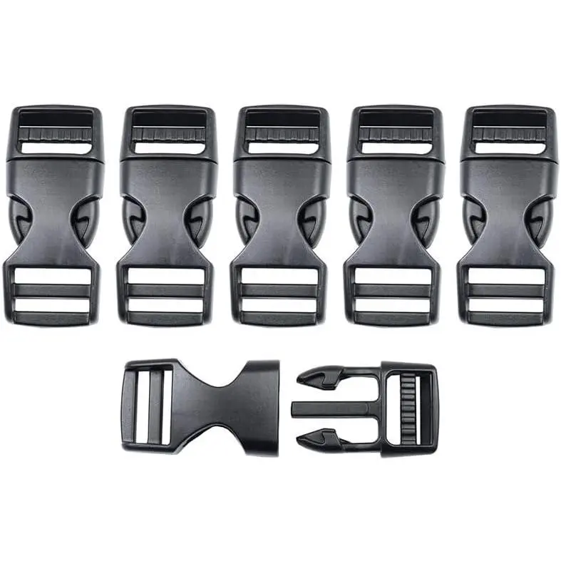 Quick Side Release Buckles Heavy Duty Plastic Snap Buckle Clasps Backpack Clips Buckle Replacement for Straps